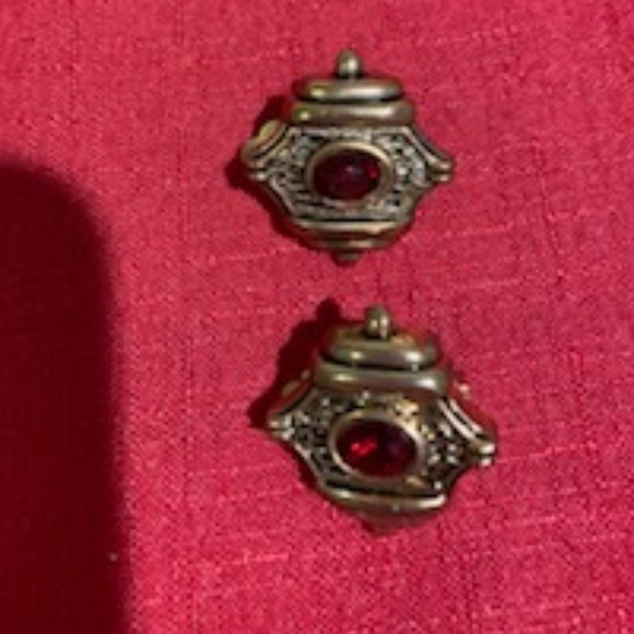 Gripoix earrings - Picture 3 of 4